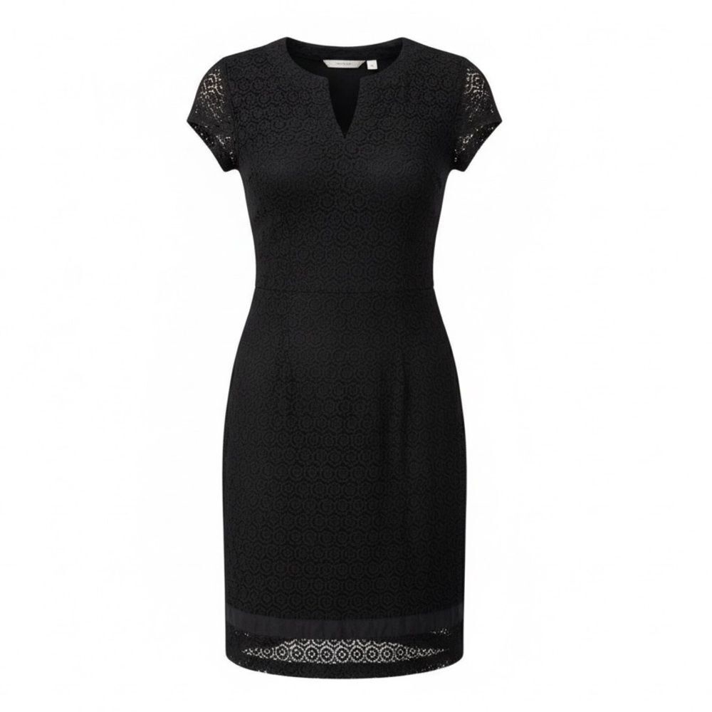 Isaac Mizrahi Live! Lace Overlay Cocktail Dress